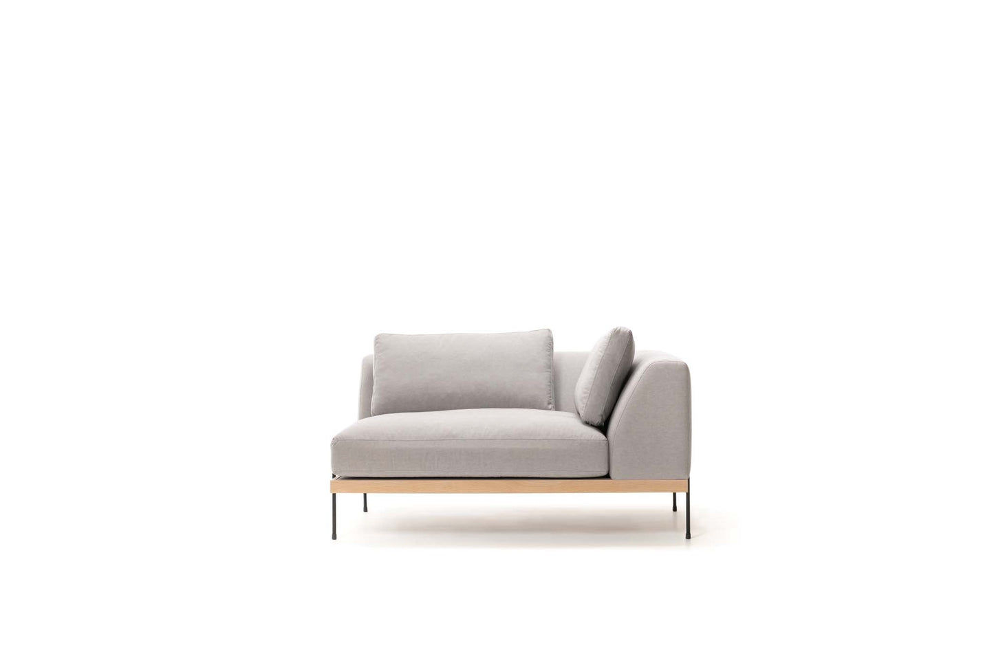 Catalina Sectional: Corner Right Sofa - Fog