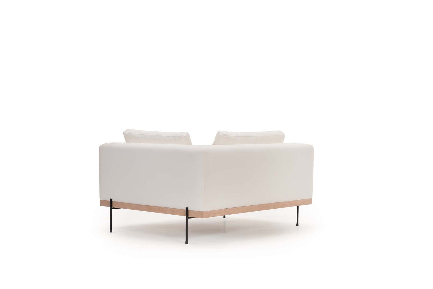 Catalina Sectional: Corner Right Sofa - Bone