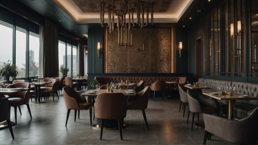 Innovative Restaurant Bar Designs: Faustine Furniture's Approach to Elevating Dining Experiences