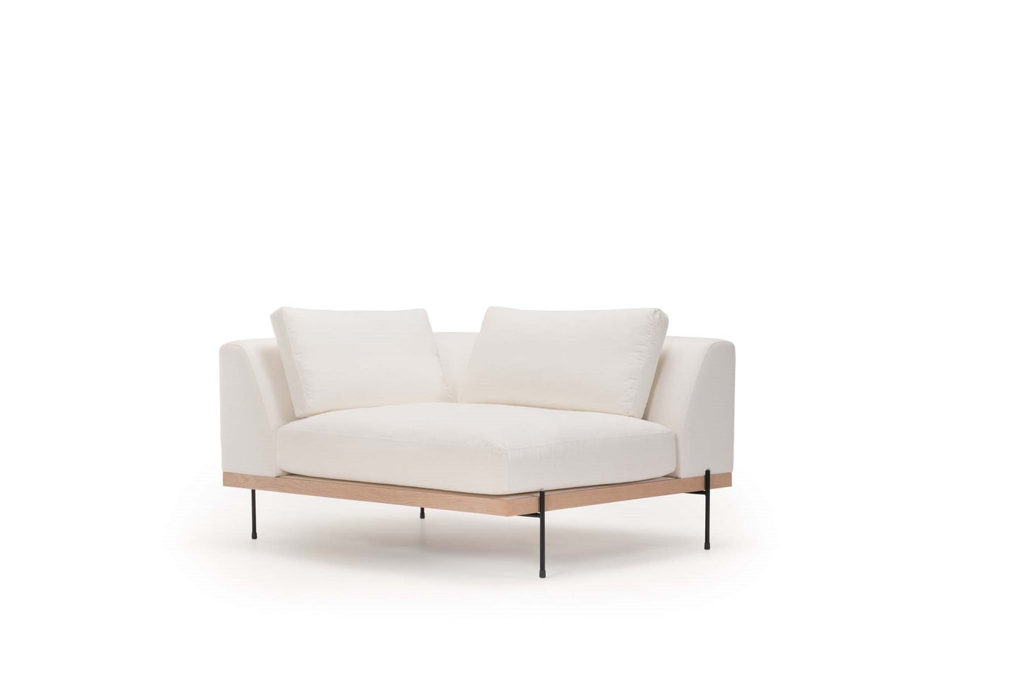 Catalina Sectional: Corner Left - Bone