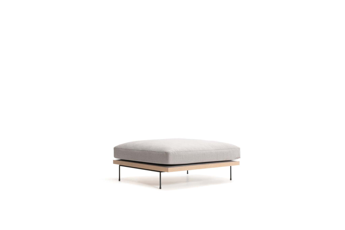 Catalina Sectional: Ottoman - Fog