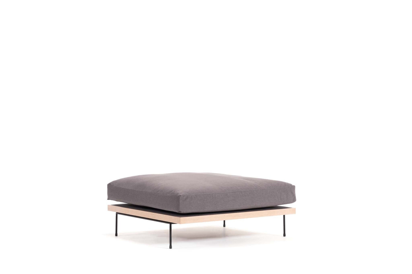 Catalina Sectional: Ottoman - Steel