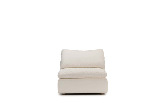 Newport Cloud Sofa: Armless - Bone