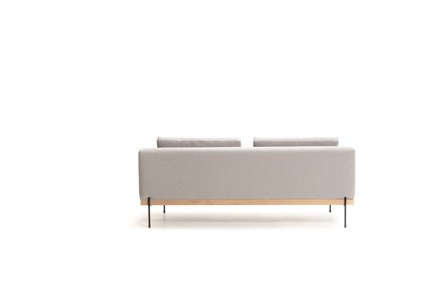 Catalina Sectional: Armless Sofa - Fog