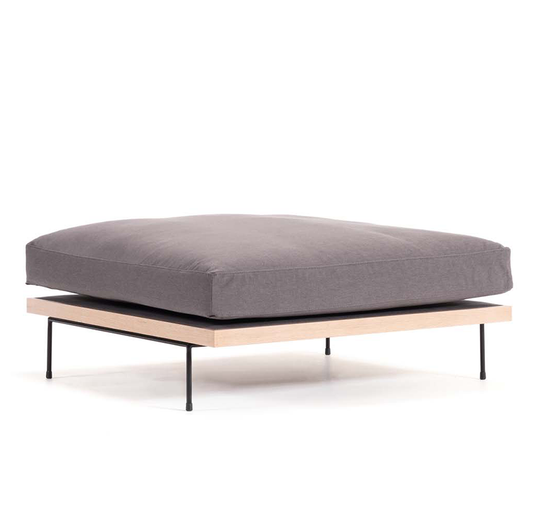 Catalina Sectional: Ottoman - Steel
