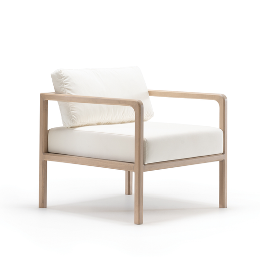 Cyprus Lounge Chair - Bone