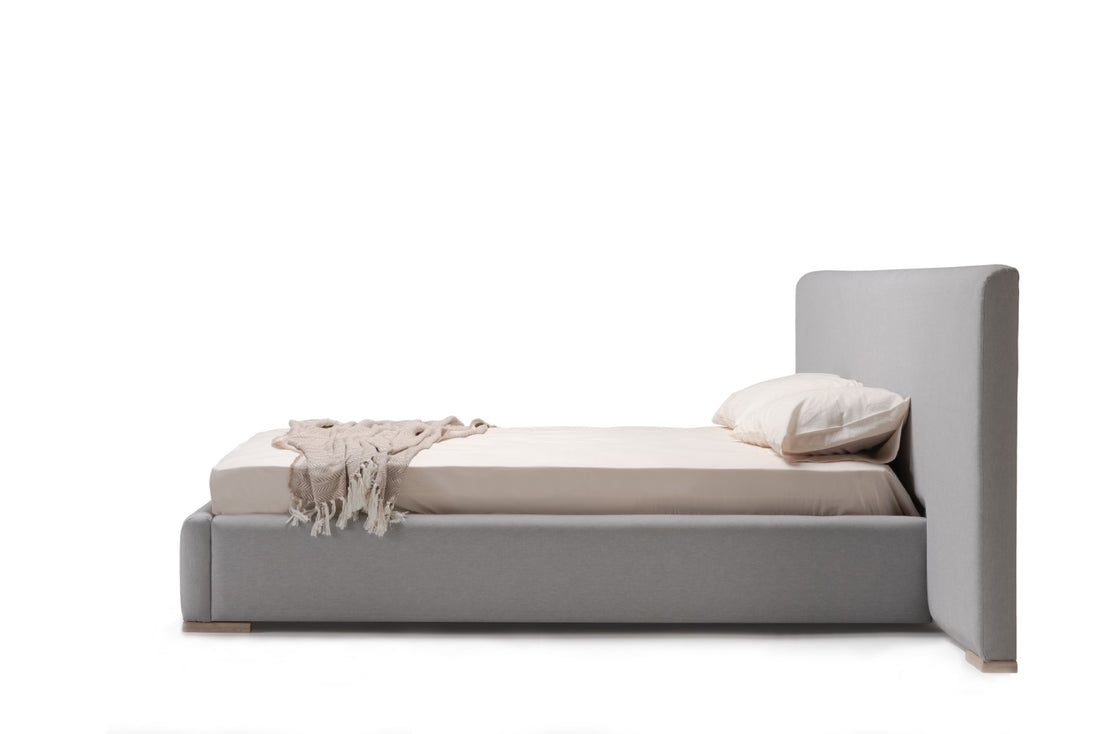 Stratford Queen Bed - Fog