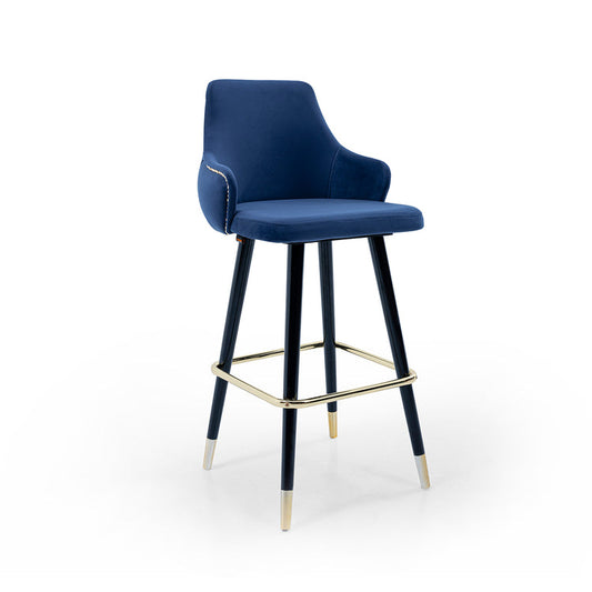 Ares Quilted Bar Stool